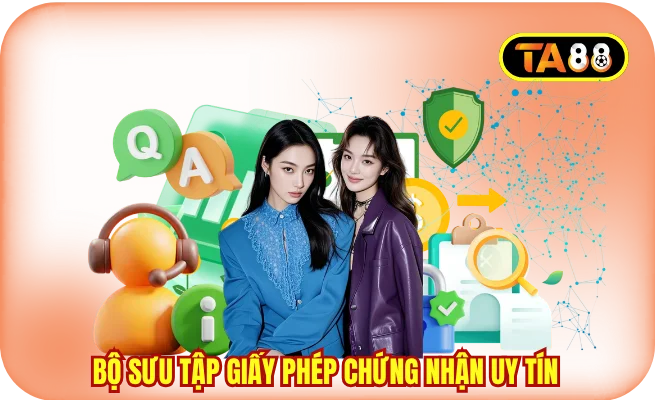 Bộ sưu tập giấy phép chứng nhận uy tín 